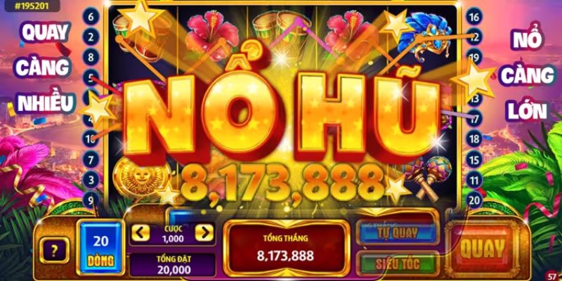 Nổ hũ săn Jackpot lên đến chục triệu đồng